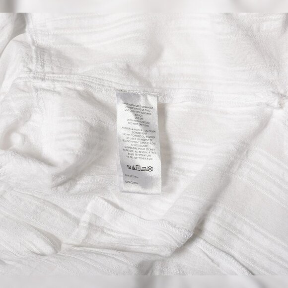 Anthropologie Pilcro Collared Pintuck Blouse S 6 Women Casual Shirt Top NW 42540 - Picture 6 of 6